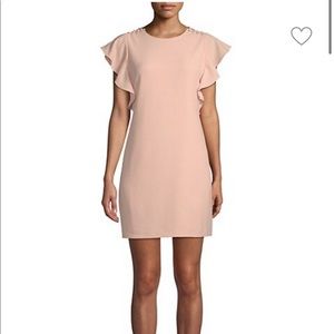 Laundry by Shelli Segal
Ruffle-Sleeve Grommet Sheath Dress, Sz 6